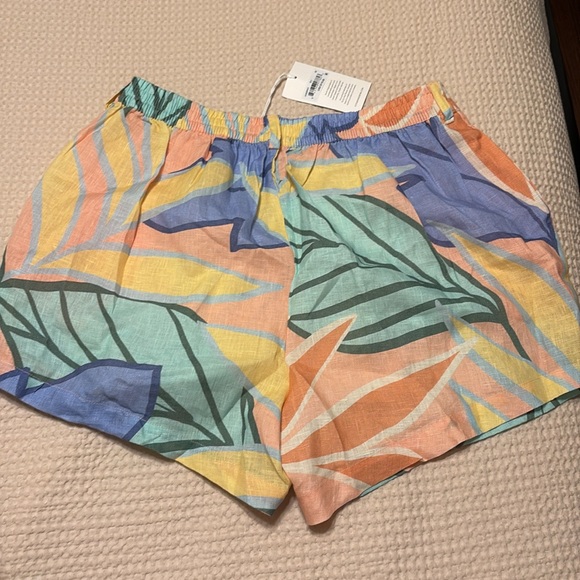 Vitamin A The Getaway Short - Retro Jungle EcoLinen